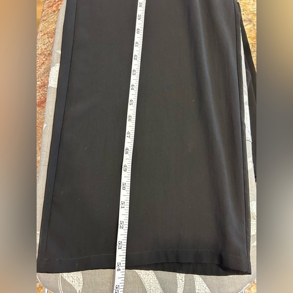 🖤”Mi Ami” Elegant Black Ruffle “Chiffon” Belted Jumpsuit and Zip Back Size XS 🖤 - Picture 10 of 13